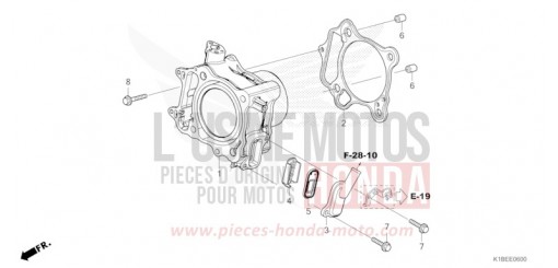CYLINDRE/ANCHE SOUPAPE NSS350AR de 2024